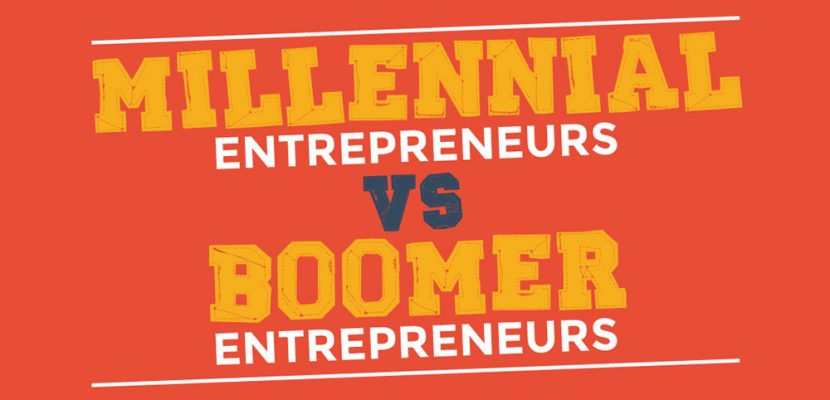 [INFOGRAPHIC] Millennial Entrepreneurs Vs Boomer Entrepreneurs