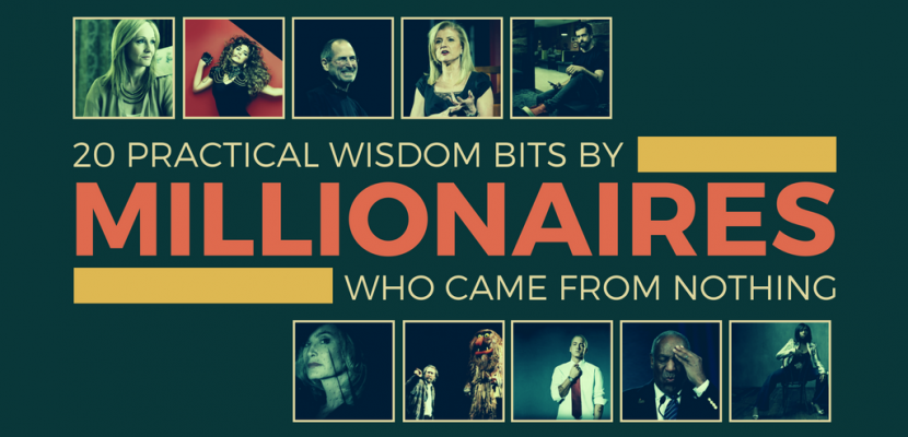 Wisdom Bits By Millionaires